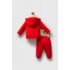 U.S.POLO ASSN KIZ BEBEK 3LÜ TAKIM - KIRMIZI