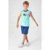 ERKEK ÇOCUK BERMUDA TAKIM - BAMBU