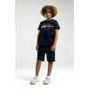 ERKEK ÇOCUK BERMUDA TAKIM - LACİVERT