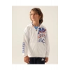 KAPPA ERKEK ÇOCUK FULLZIP SWEATSHIRT - BEYAZ