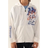 KAPPA ERKEK ÇOCUK FULLZIP SWEATSHIRT - BEYAZ