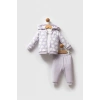 U.S.POLO ASSN KIZ BEBEK 3LÜ TAKIM - LİLA