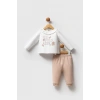 U.S.POLO ASSN KIZ BEBEK 2Lİ TAKIM - Beyaz