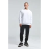 Benmanaj Erkek Beyaz Sweatshirt - Beyaz