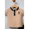 U.S POLO ASSN ERKEK BEBEK 2Lİ TAKIM - BEJ