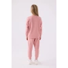 KIZ ÇOCUK EŞOFMAN TAKIM - RETRO PEMBE