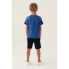 ERKEK ÇOCUK BERMUDA TAKIM - COBALT