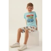 ERKEK ÇOCUK BERMUDA TAKIM - AÇIK MAVİ