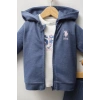 U.S.POLO ASSN KIZ BEBEK 3LÜ TAKIM - MAVİ