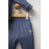 U.S.POLO ASSN KIZ BEBEK 3LÜ TAKIM - MAVİ