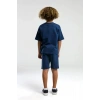 ERKEK ÇOCUK BERMUDA TAKIM - KOYU İNDİGO