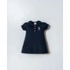 U.S POLO ASSN. KIZ BEBEK PİKE ELBİSE - LACİVERT