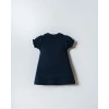 U.S POLO ASSN. KIZ BEBEK PİKE ELBİSE - LACİVERT