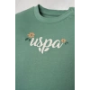 U.S POLO ASSN. KIZ BEBEK ŞORT T-SHIRT TAKIM - Yeşil