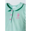 U.S POLO ASSN. KIZ BEBEK PİKE ELBİSE - NİL