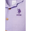 U.S POLO ASSN. KIZ BEBEK GÖMLEK PİJAMA TAKIM - K.LİLA