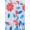 U.S POLO ASSN. KIZ BEBEK KÜLOTLU DOKUMA ELBİSE - MAVİ-TURUNCU