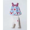 U.S POLO ASSN. KIZ BEBEK 2 Lİ TAKIM - MAVİ-TURUNCU