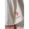U.S POLO ASSN. KIZ BEBEK T-SHIRT TAKIM - BEYAZ-PUDRA