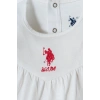 U.S POLO ASSN. KIZ BEBEK T-SHIRT TAKIM - Beyaz