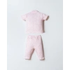 U.S POLO ASSN. KIZ BEBEK GÖMLEK PİJAMA TAKIM - EKRU