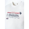 U.S.POLO ASSN. ERKEK BEBEK ŞORT T-SHIRT TAKIM - Beyaz