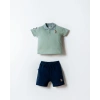 U.S.POLO ASSN. ERKEK BEBEK ŞORT T-SHIRT TAKIM - Yeşil