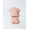 U.S POLO ASSN. KIZ BEBEK MÜSLİN 2 Lİ TAKIM - PUDRA