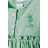 U.S POLO ASSN. KIZ BEBEK BANDANALI DOKUMA TULUM - Yeşil