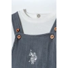 U.S.POLO ASSN. ERKEK BEBEK SALOPET 2 Lİ TAKIM - KOYU GRİ