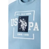 U.S.POLO ASSN.ERKEK BEBEK ŞORT T-SHIRT TAKIM - MAVİ