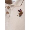 U.S.POLO ASSN. ERKEK BEBEK ŞORT T-SHIRT TAKIM - BEJ