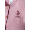 U.S POLO ASSN. KIZ BEBEK MÜSLİN 2 Lİ TAKIM - LİLA