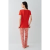 ARNETTA KADIN İKİLİ TAKIM - KIRMIZI