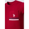 U.S.POLO ASSN. ERKEK BEBEK ŞORT T-SHIRT TAKIM - KIRMIZI