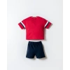 U.S.POLO ASSN. ERKEK BEBEK ŞORT T-SHIRT TAKIM - KIRMIZI