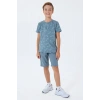 ERKEK ÇOCUK BERMUDA TAKIM - GREY