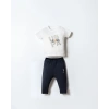 U.S.POLO ASSN. ERKEK BEBEK 3 LÜ TAKIM - FÜME