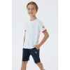 ERKEK ÇOCUK BERMUDA TAKIM - Beyaz