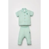 U.S POLO ASSN. KIZ BEBEK GÖMLEK PİJAMA TAKIM - NİL