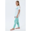 KIZ ÇOCUK PİJAMA TAKIM - Beyaz