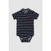 ERKEK BEBEK KISA KOL BODY - LACİVERT
