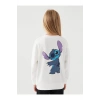 STITCH KIZ GARSON SWEAT - BEYAZ
