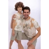 ARNETTA BABA OĞUL BERMUDA TAKIM - FİL DİŞİ