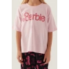 BARBIE KIZ GARSON İKİLİ TAKIM - TOZ PEMBE