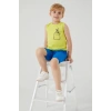 RolyPoly Erkek Çocuk Bermuda Takım - LİMON