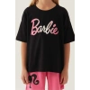 BARBIE KIZ ÇOCUK ŞORT TAKIM - SİYAH