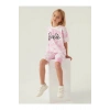 BARBIE KIZ ÇOCUK BERMUDA TAKIM - ORKİDE