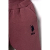 US.S.POLO ASSN. ERKEK BEBEK 2Lİ TAKIM - BORDO