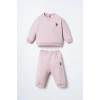 U.S.POLO ASSN. KIZ BEBEK 2Lİ TAKIM - PUDRA